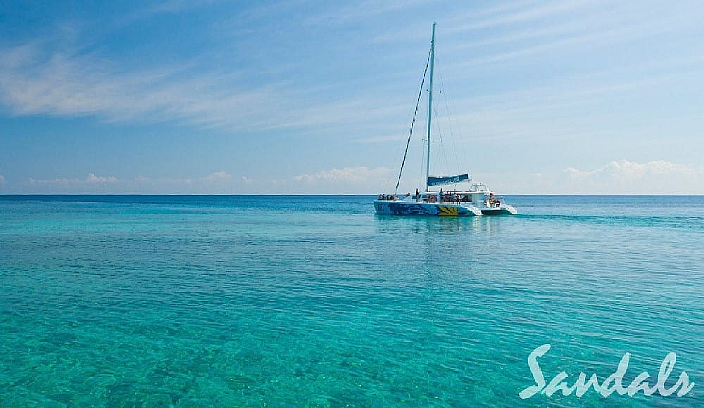 sandals ochi catamaran cruise